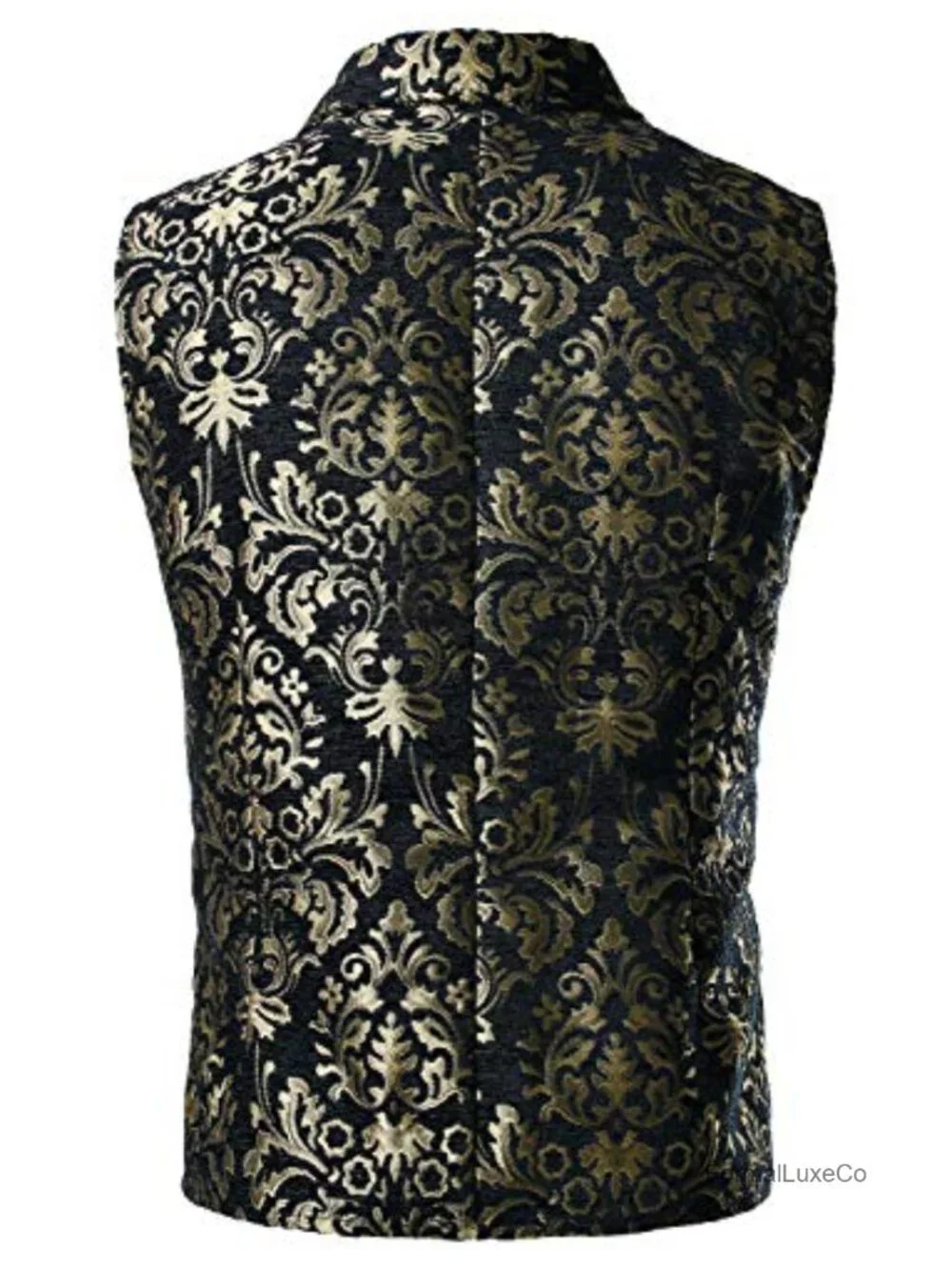 Gothic Steampunk Double Breasted Vest for Men